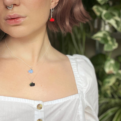 Kiss From a Rose Threader Earrings