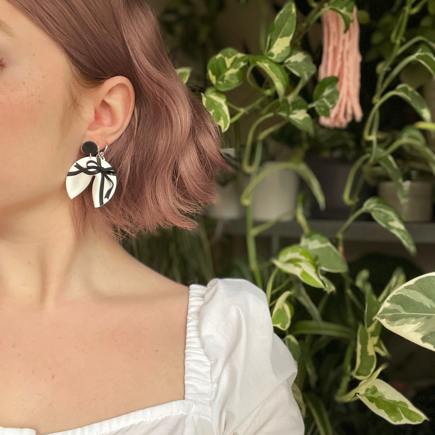 Wrap It Up Fortune Cookie Earrings