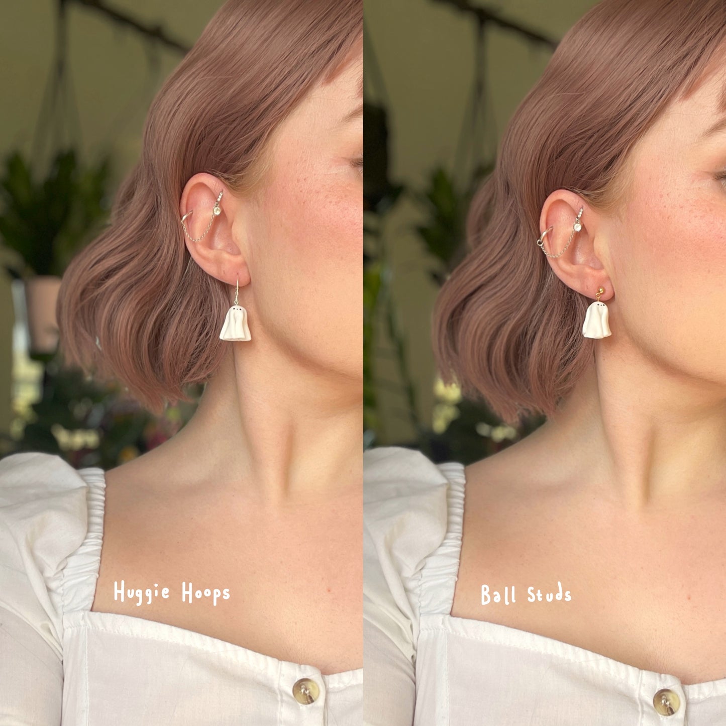 Midi Ghostie Earrings