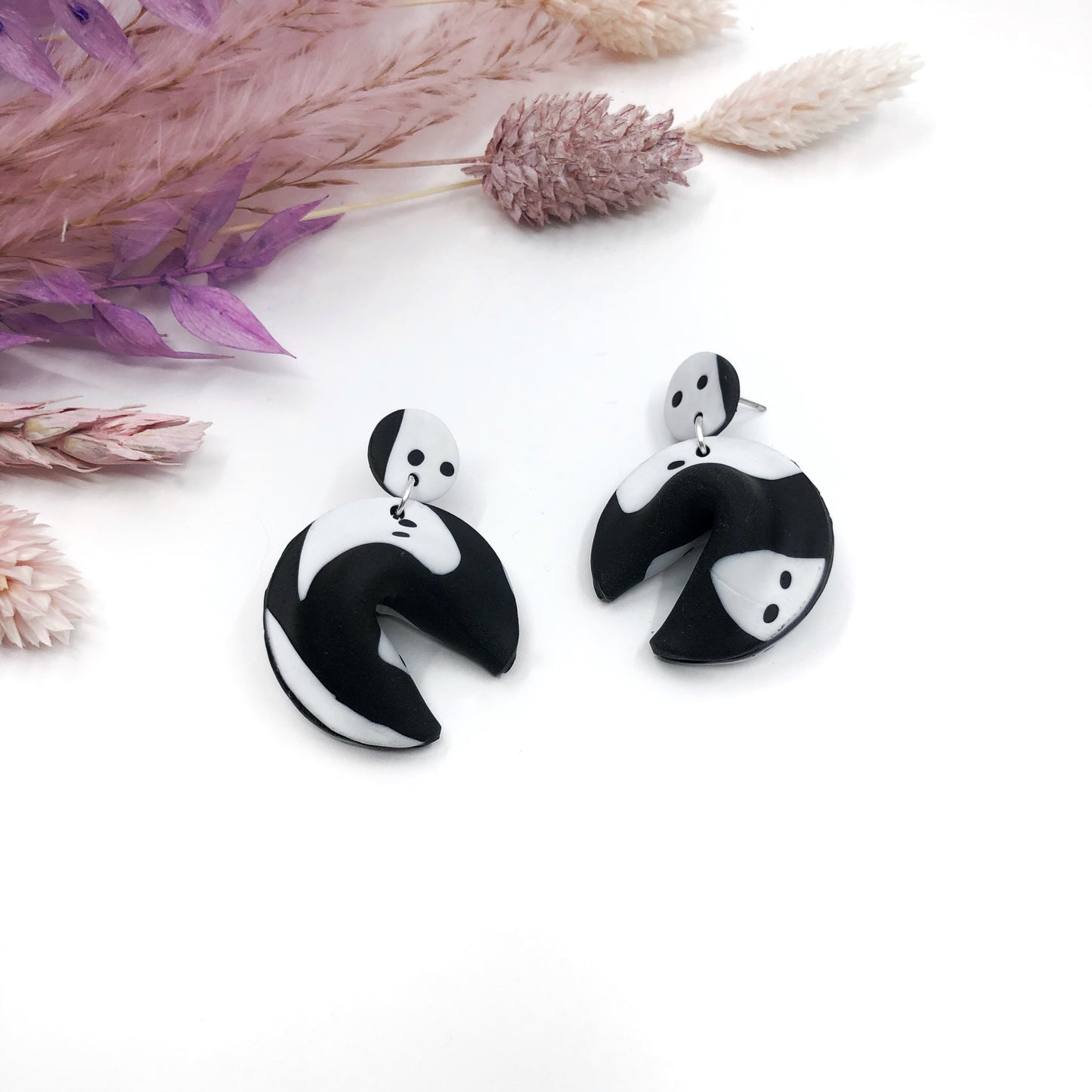Hello Screamu Fortune Cookie Earrings