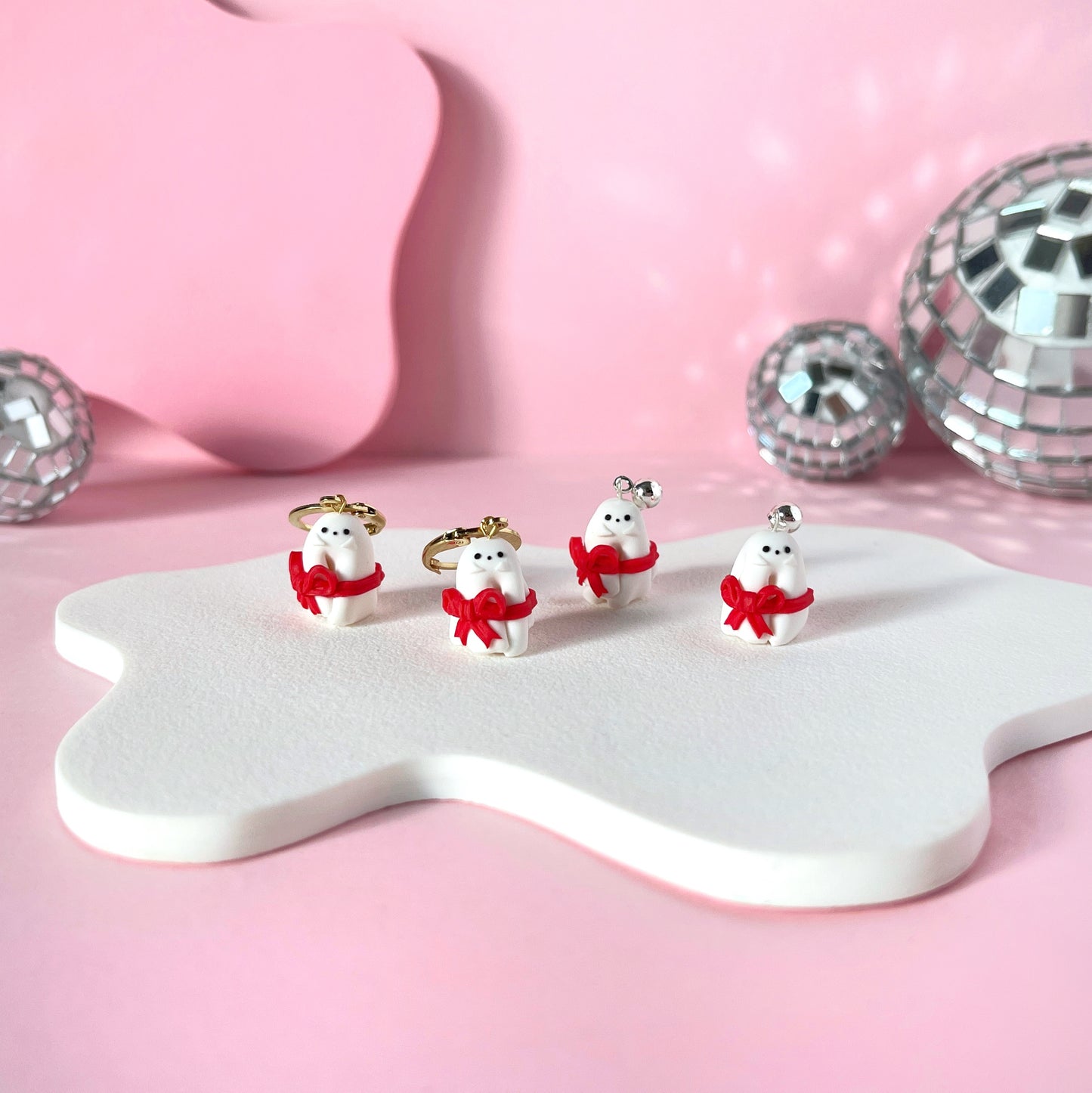 Mini Ghostie Earrings