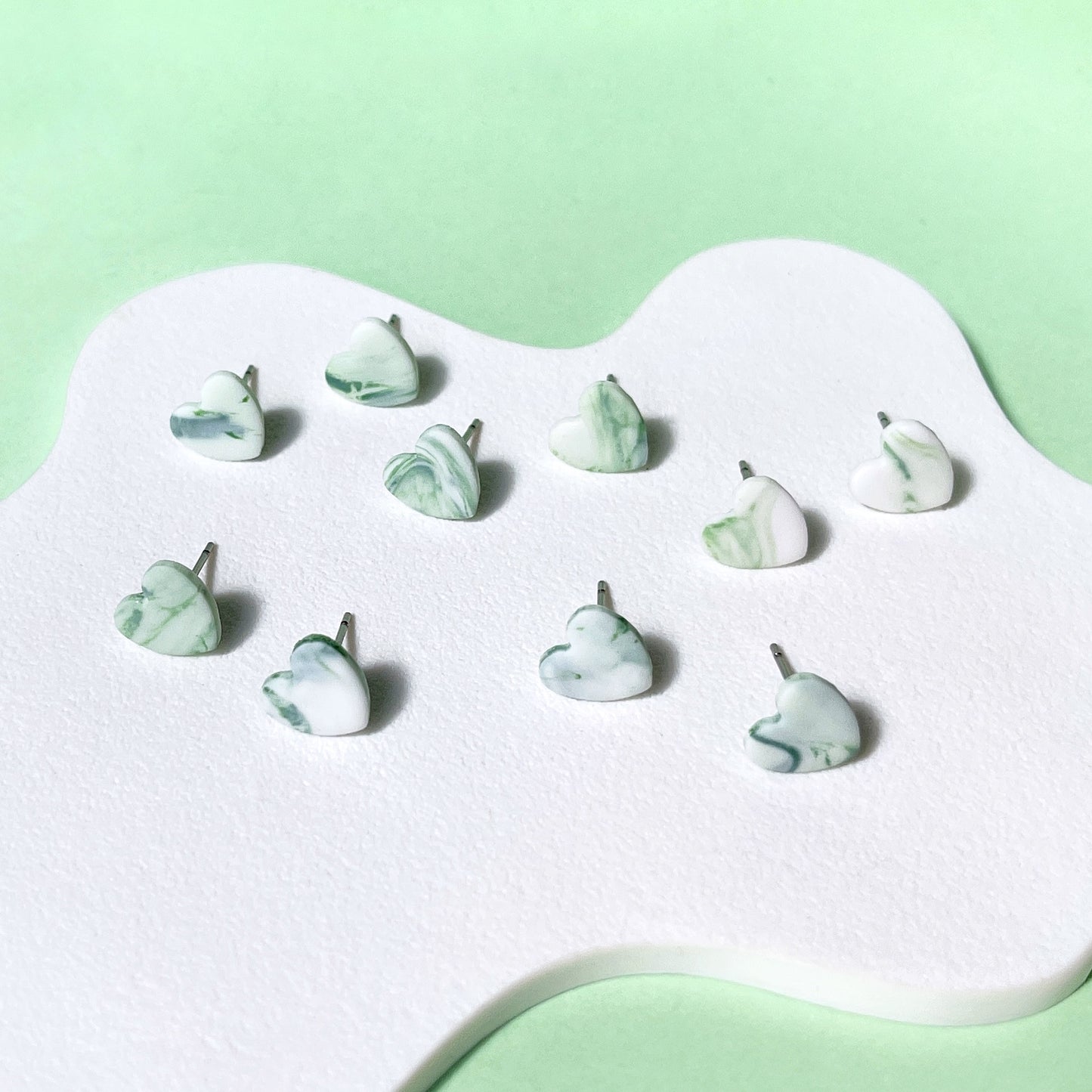 Heart Studs