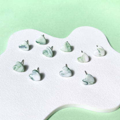Heart Studs