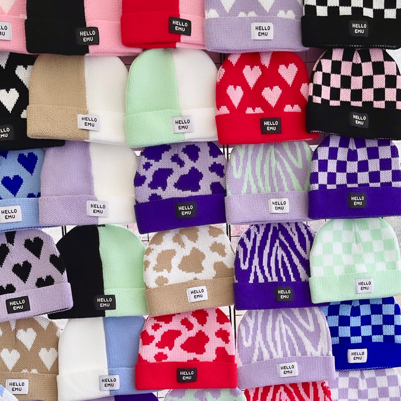 Half and Half Beanie