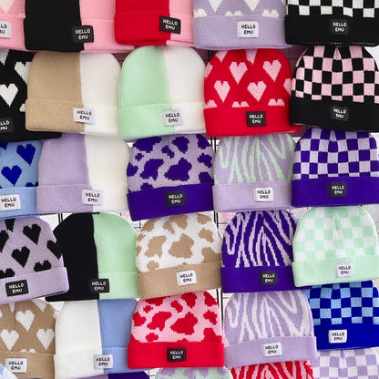 Half and Half Beanie