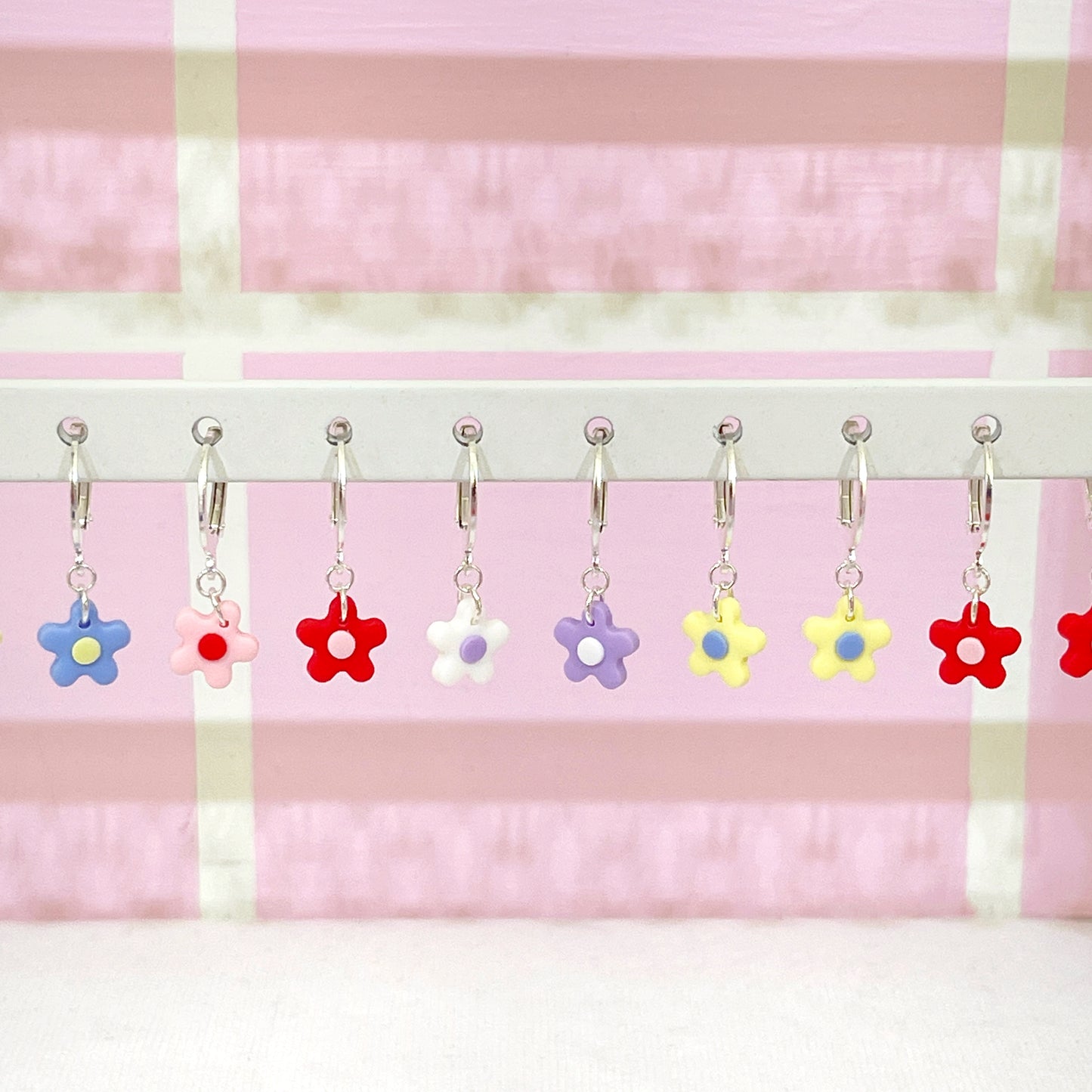 Blooming Gorgeous Flower Hoops