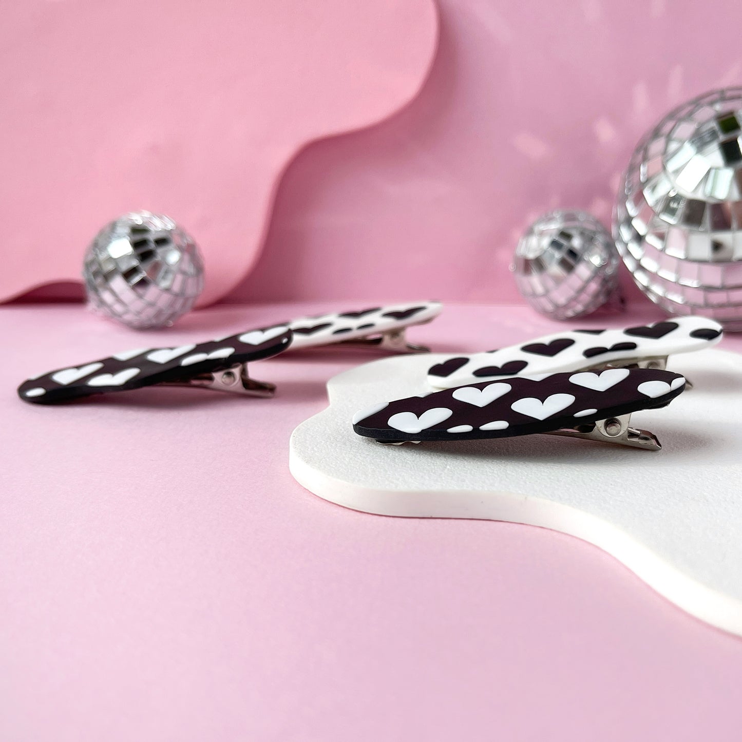 Heart Baker Hair Clips
