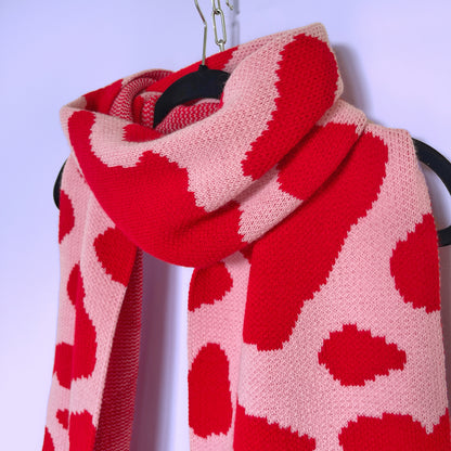 Cow Print Scarf