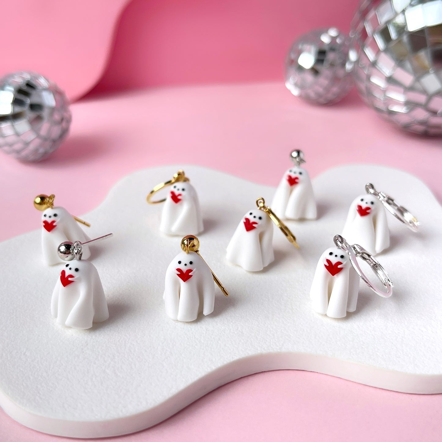 Mini Ghostie Earrings