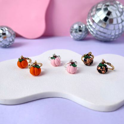 Pretty Puny Pumpkin Earrings