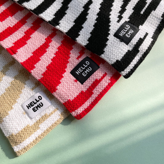 Zebra Print Scarf