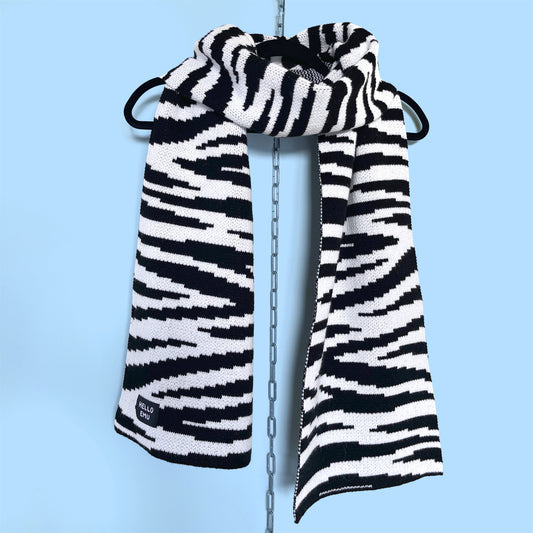 Zebra Print Scarf