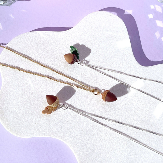 Little Acorn Necklace