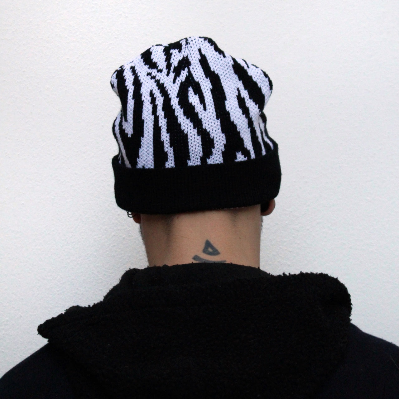 Zebra Print Beanie