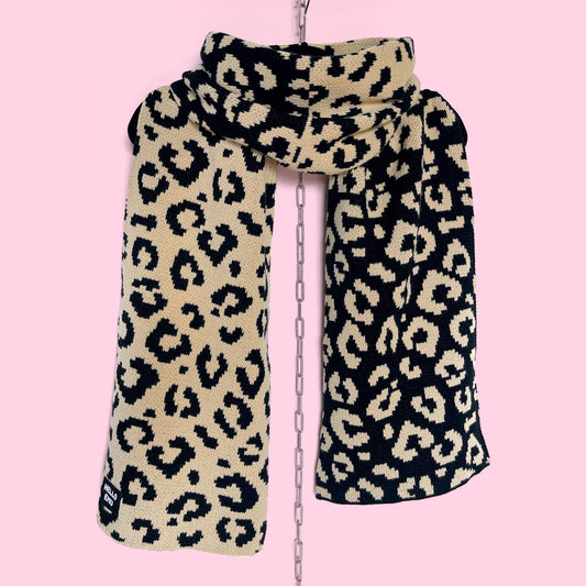 Leopard Print Scarf