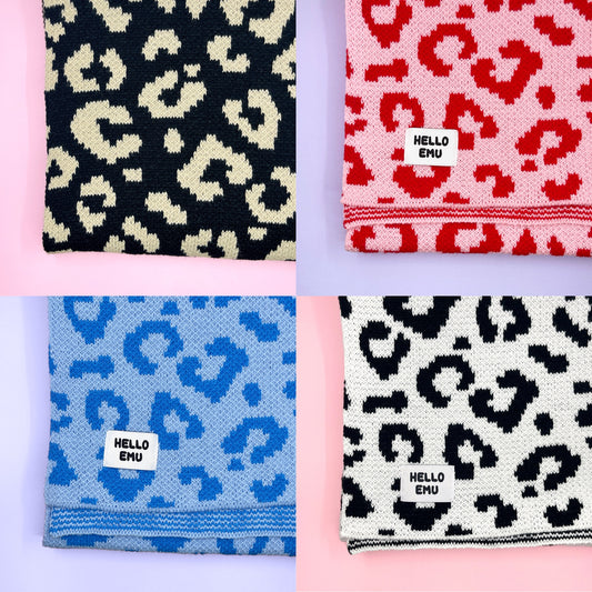 Leopard Print Scarf