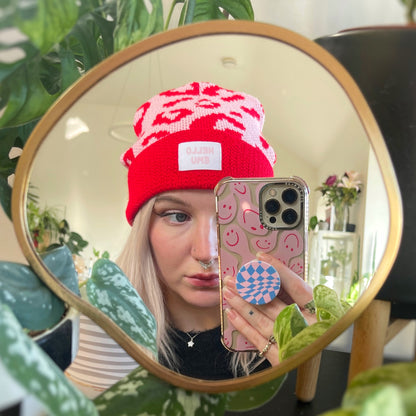 Leopard Print Beanie