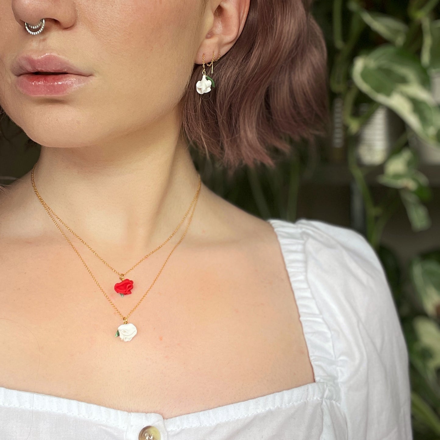 Kiss From a Rose Necklace