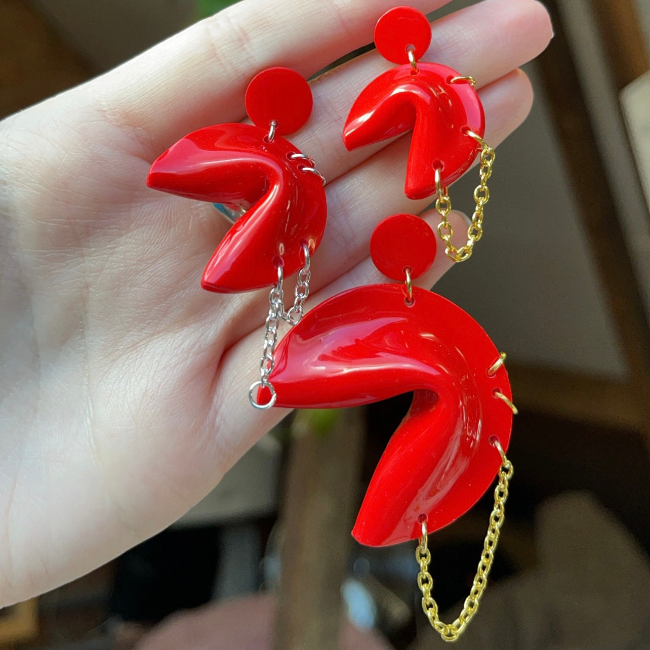 Bad Boy Fortune Cookie Earrings