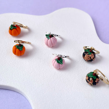 Pretty Puny Pumpkin Earrings