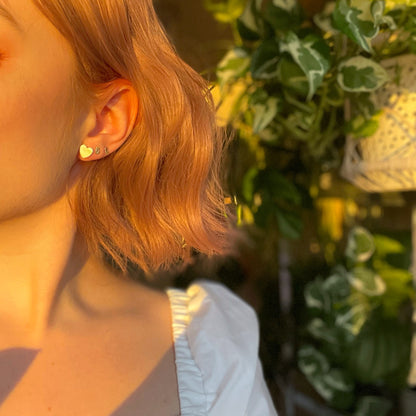 Heart Studs