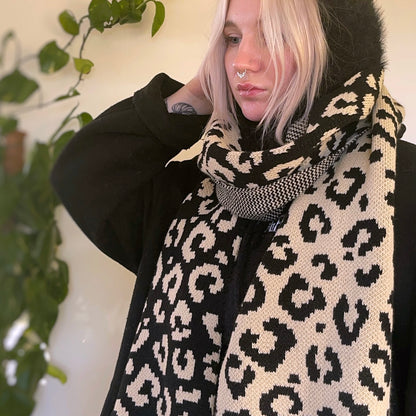 Leopard Print Scarf