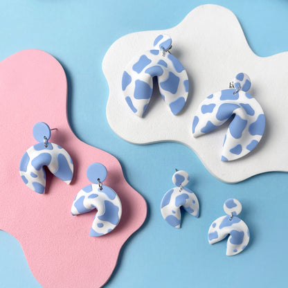 Deja Moo Fortune Cookie Earrings