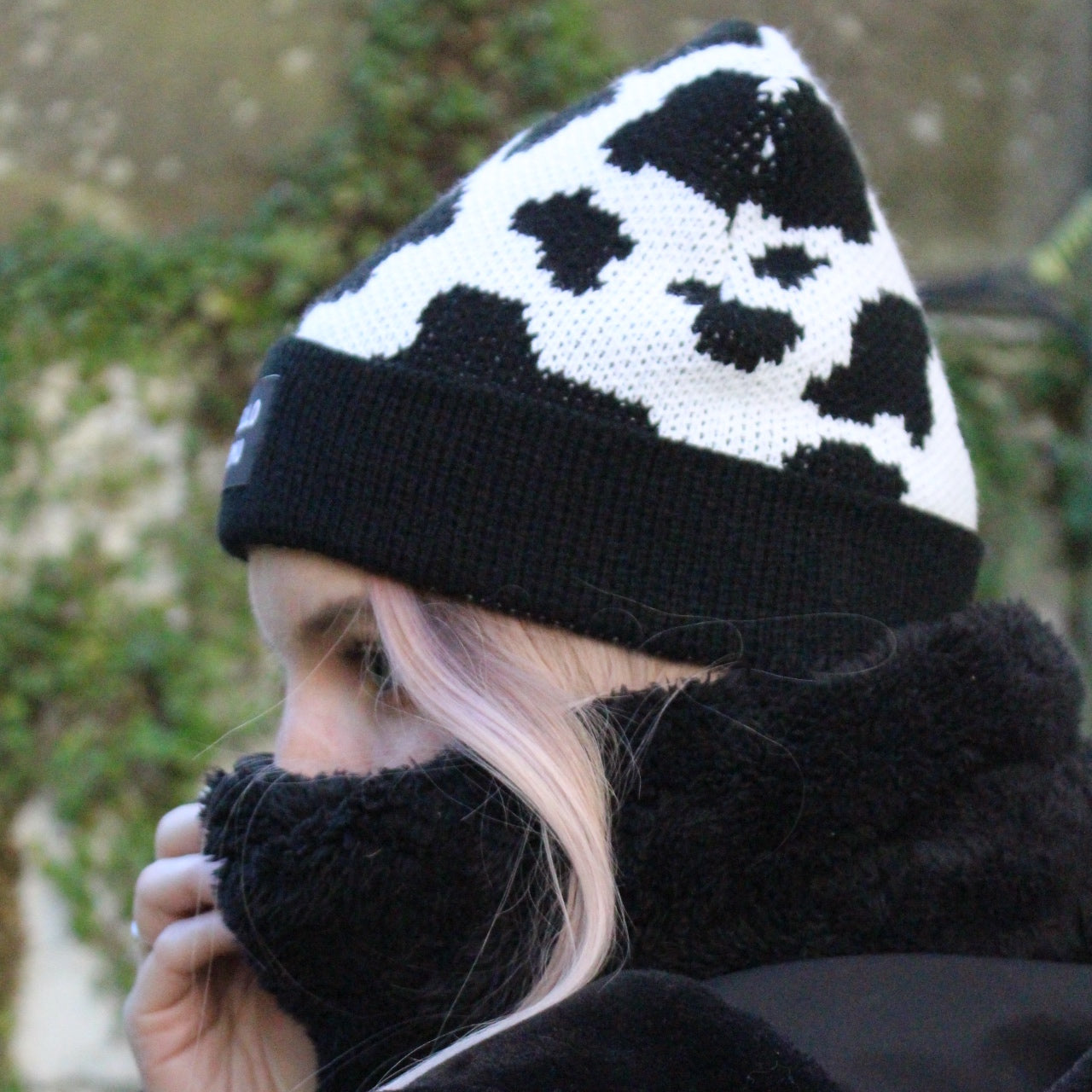 Cow Print Beanie