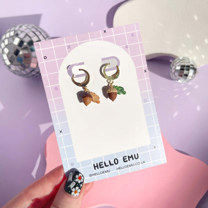 Little Acorn Earrings