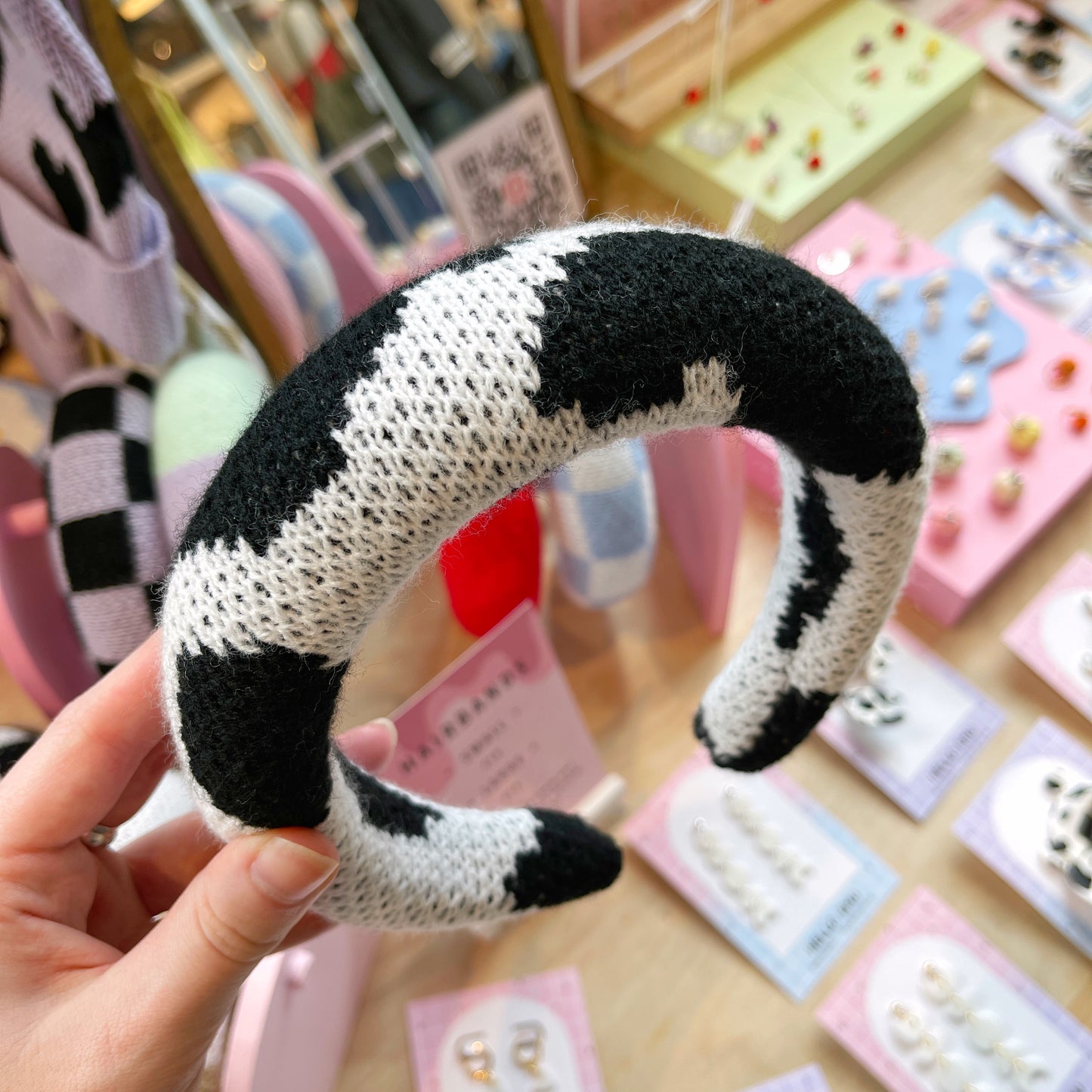 Cow Print Hairband