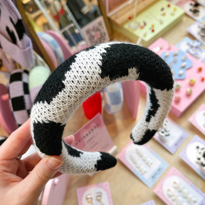 Cow Print Hairband
