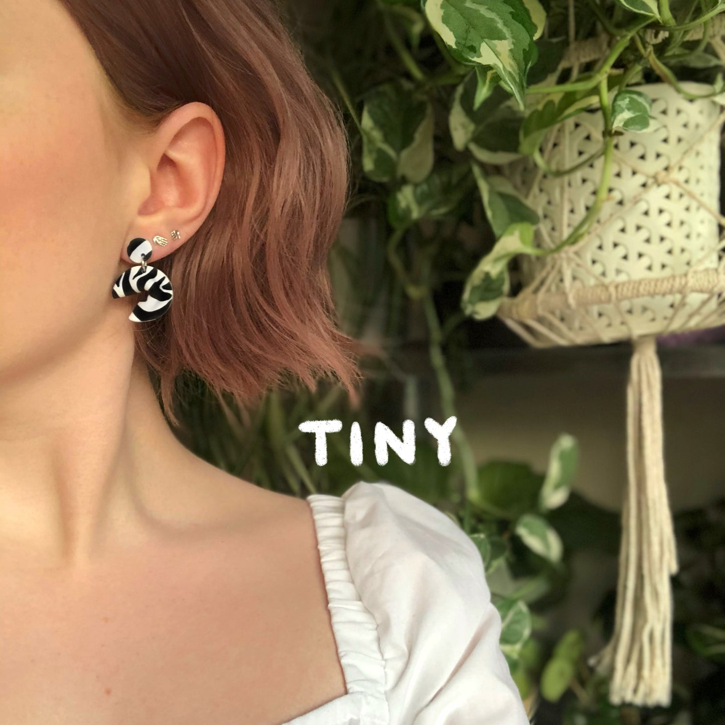 Fancy Pants Fortune Cookie Earrings