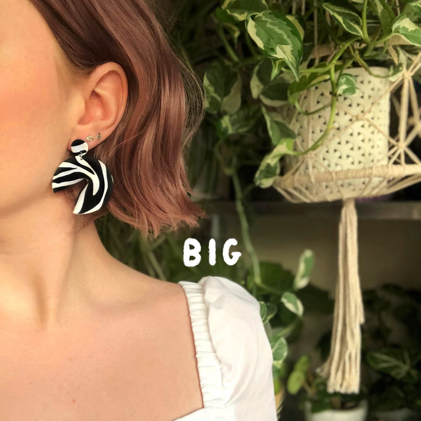 Fancy Pants Fortune Cookie Earrings