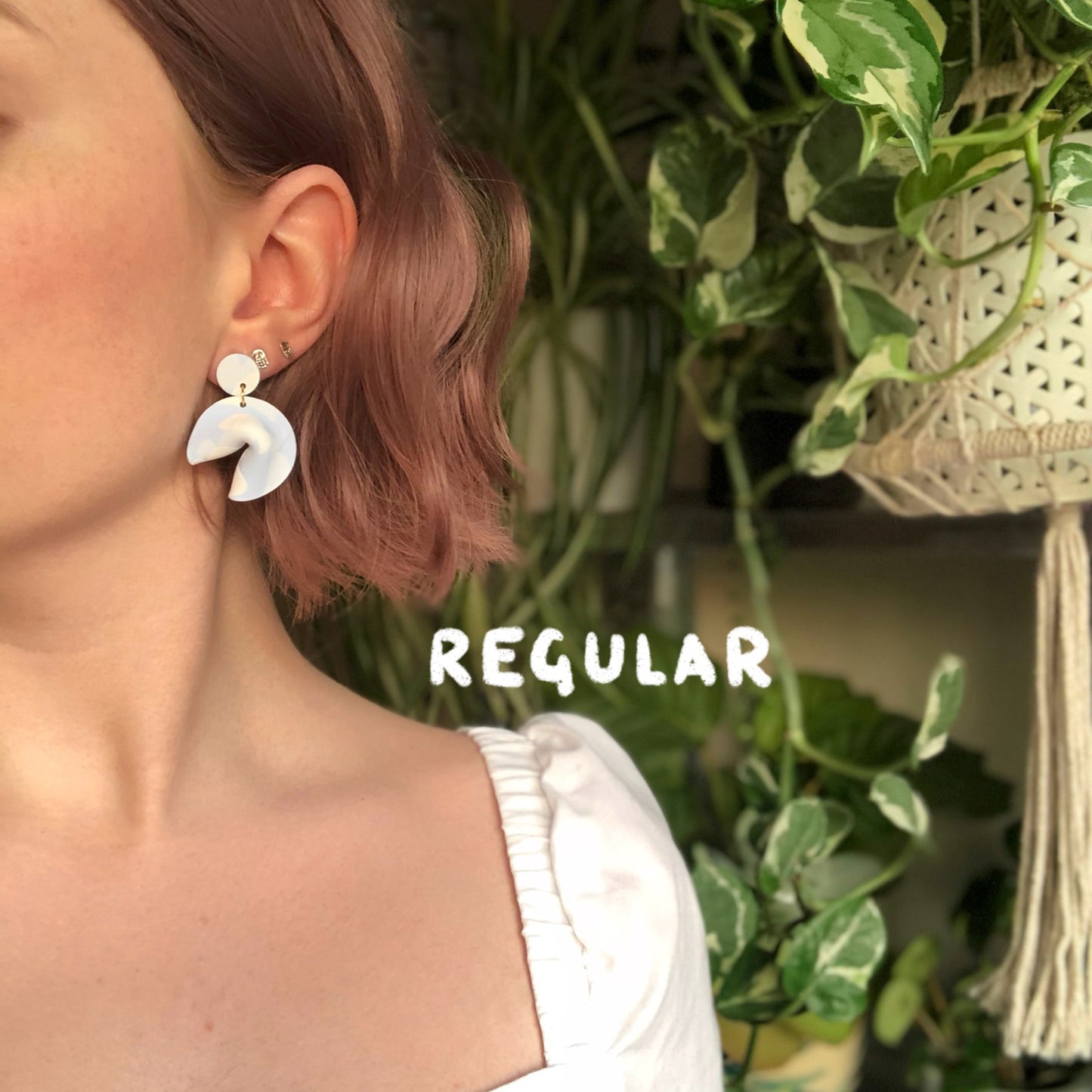 Everything's Coming Up Milhouse Fortune Cookie Earrings