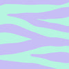 Lilac and Mint Zebra