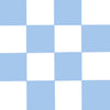 Light Blue and White Check