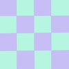 Lilac and Mint Check