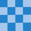 Azure and Light Blue Check