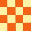 Orange and Yellow Check