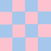 Light Blue and Pink Check