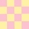 Pink and Yellow Check