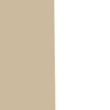 Beige and White