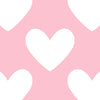 Pink with White Hearts