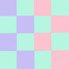 Lilac, Mint and Pink Check