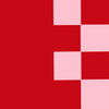 Red and Pink Half Check