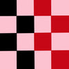 Black, Red and Pink Check