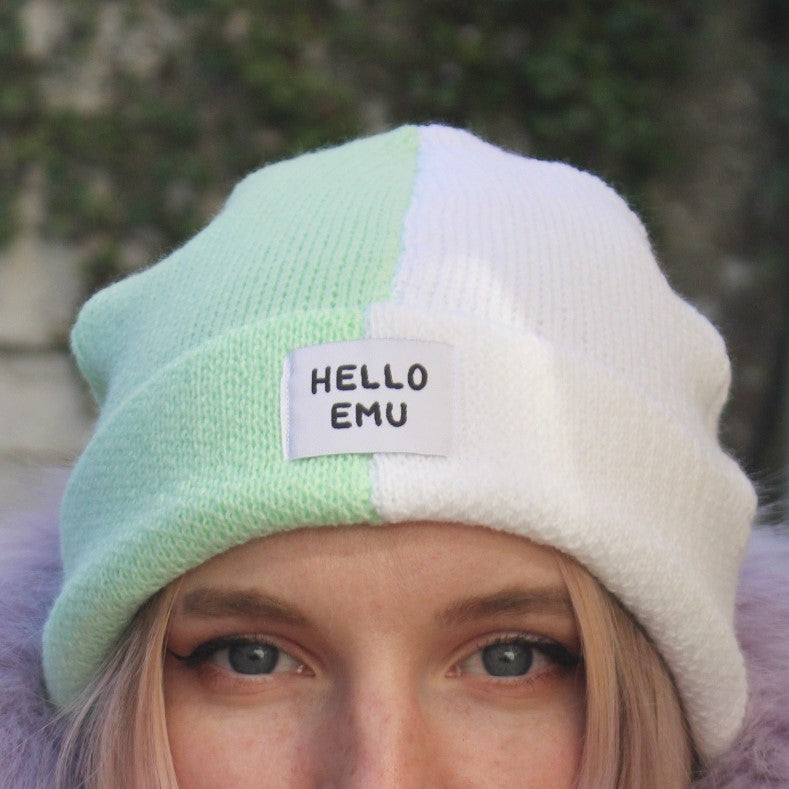 Half and Half Beanie