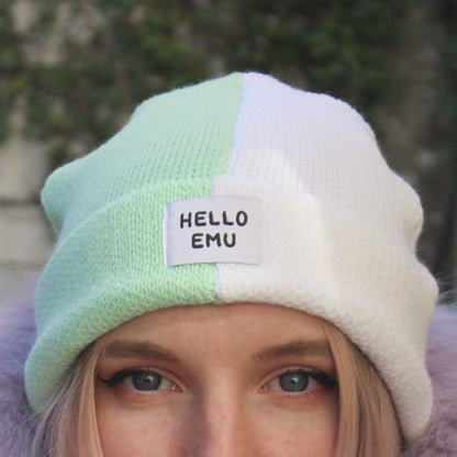 Half and Half Beanie
