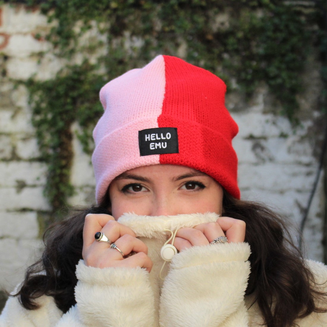 Half and Half Beanie