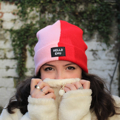 Half and Half Beanie